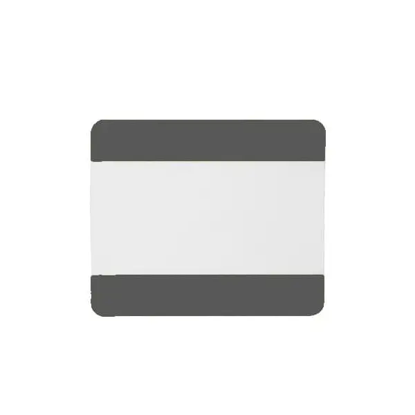 Samolepicí vyznačovací kapsy WT-5118, A5 uzavřená – PVC, tmavě šedá, 236×231 mm, balení 10 ks