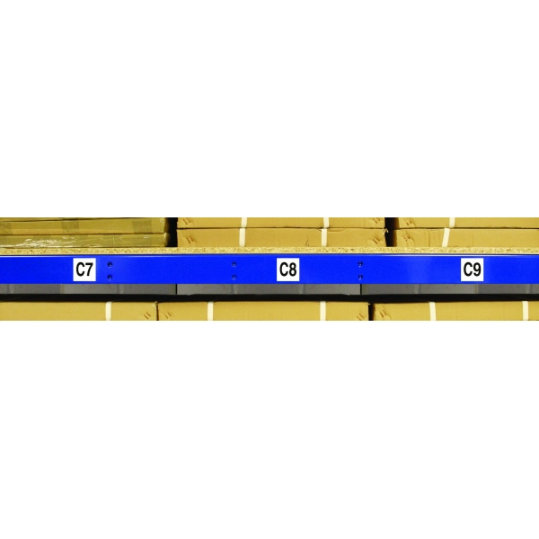 Samolepicí značení – 1-2 znaky, bílý podklad, 70×70 mm