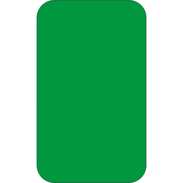 Samolepicí značení umístění palet WT-5210, tvar ''obdélník'' – polyester, zelená, 125×75 mm, balení 25 ks
