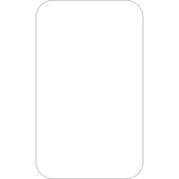 Samolepicí značení umístění palet WT-5610, tvar ''obdélník'' – lehčený hliník, bílá, 125×75 mm, balení 25 ks