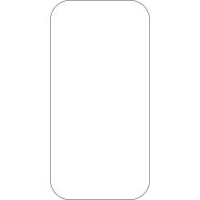 Samolepicí značení umístění palet WT-7110, tvar 