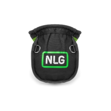 Samouzavírací pouzdro NLG s nosností 5 kg – nylon, zeleno-černá, 250×200×100 mm