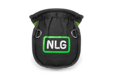 Samouzavírací pouzdro NLG s nosností 5 kg – nylon, zeleno-černá, 250×200×100 mm