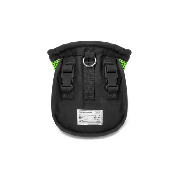 Samouzavírací pouzdro NLG s nosností 5 kg – nylon, zeleno-černá, 250×200×100 mm