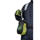 Samouzavírací pouzdro NLG s nosností 5 kg – nylon, zeleno-černá, 250×200×100 mm