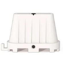 Silniční plastové svodidlo Economic 70 – bílá, 1000×700 mm