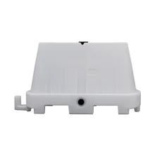 Silniční plastové svodidlo Economic 80 – bílá, 1000×800 mm