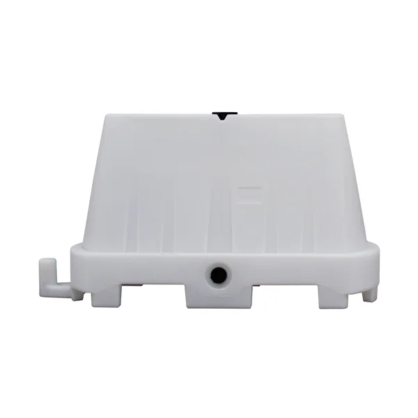 Silniční plastové svodidlo Economic 80 – bílá, 1000×800 mm