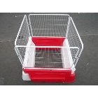 Silniční plastové svodidlo Nova Baufence – MDPE, bílá, 2000 mm