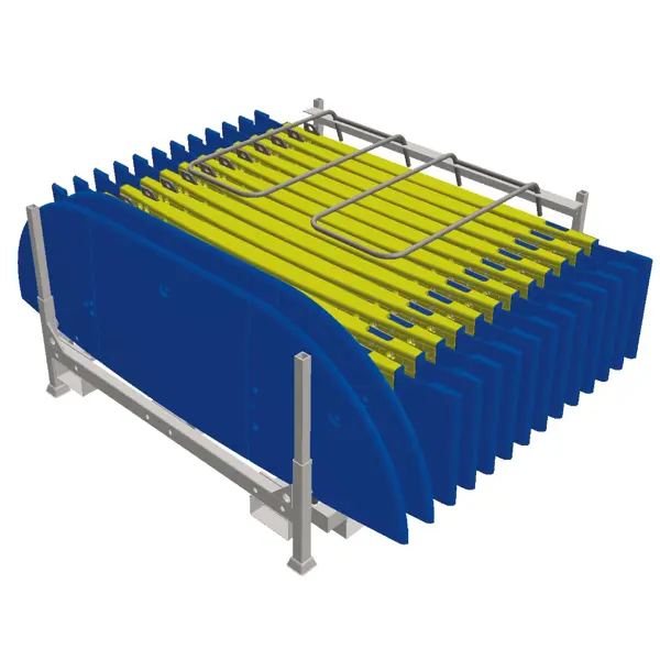 Silniční průjezdové desky SMC, nosnost 44 t, koncový díl – 2300×700 mm