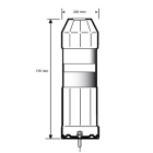 Směrové sloupky Balisety J12 – pr.200 × 735 mm, zelená