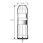 Směrové sloupky Balisety J12 – pr. 200×735 mm, zelená