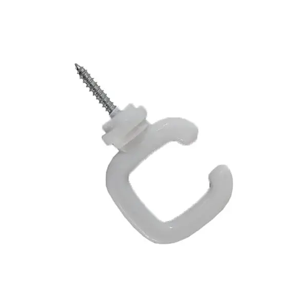 Spojovací článek plastových řetězů, typ C – bílá, balení 4 ks