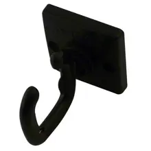 Spojovací článek plastových řetězů, typ háček – černá