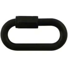 Spojovací článek plastových řetězů, typ karabina – plast, červená, balení 4 ks