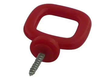 Spojovací článek plastových řetězů, typ oko