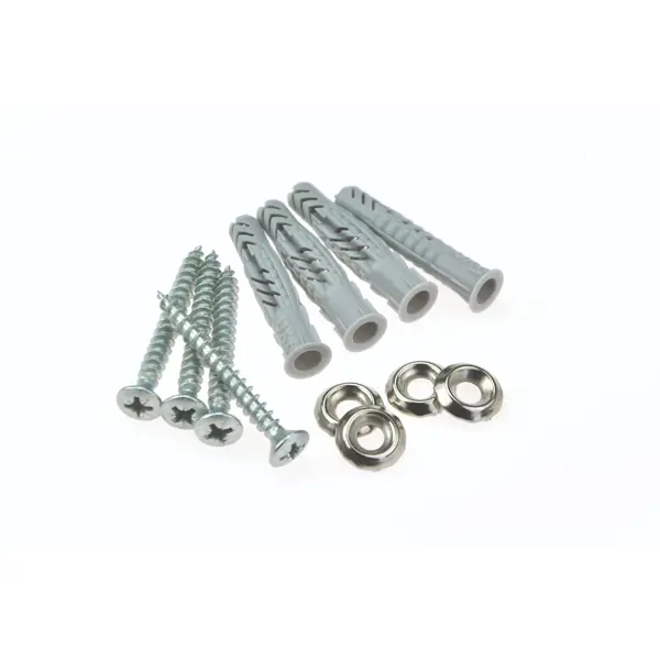 Šroubovací sada pro bezpečné a pevné uchycení značení na stěny