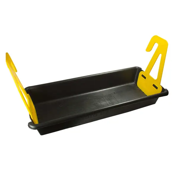 Stabilizační vana pro mobilní plastovou zábranu Avalon – 907×365×344 mm, žluto-černá