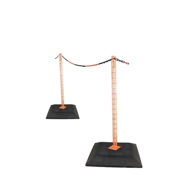 Střešní mobilní zábrana – patka sloupku z recyklované gumy