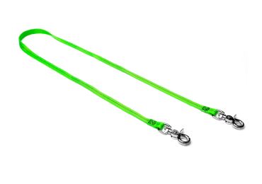 Textilní závěsný popruh NLG Lanyard s nosností do 5 kg – nylon, zelená, délka 1000 mm