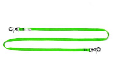 Textilní závěsný popruh NLG Lanyard s nosností do 5 kg – nylon, zelená