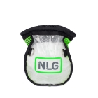 Transparentní samouzavírací pouzdro NLG s nosností 5 kg – plast, zeleno-černá, 250×200×100 mm