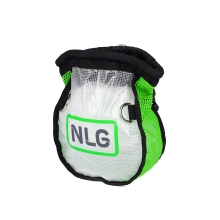 Transparentní samouzavírací pouzdro NLG s nosností 5 kg – plast, zeleno-černá, 250×200×100 mm