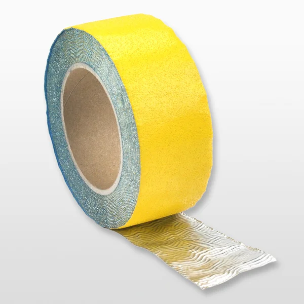 Tvarovatelná podlahová páska WT-5645 – měkký hliník, žlutá, 100 mm × 12,5 m