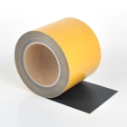 Univerzální podlahová páska WT-5125 – PVC, černá, 100 mm × 10 m