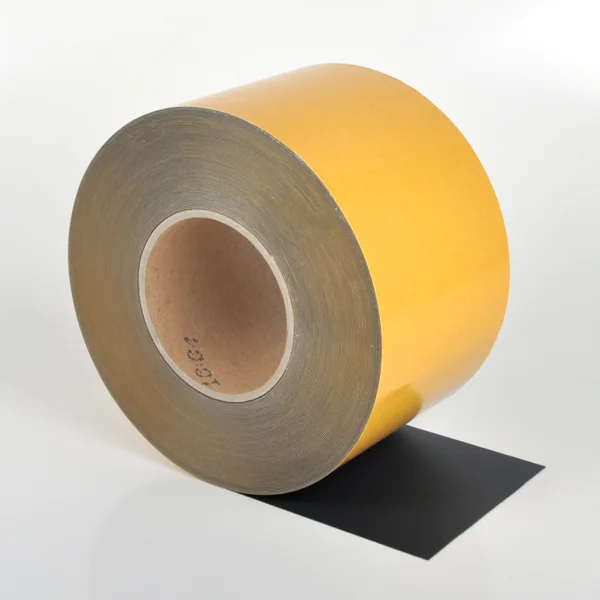 Univerzální podlahová páska WT-5125 – PVC, černá, 100 mm × 25 m