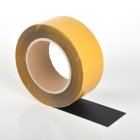 Univerzální podlahová páska WT-5125 – PVC, černá, 50 mm × 25 m