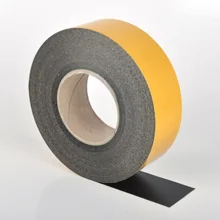 Univerzální podlahová páska WT-5125 – PVC, černá, 50 mm × 25 m