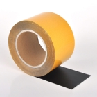 Univerzální podlahová páska WT-5125 – PVC, černá, 75 mm × 10 m