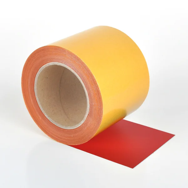 Univerzální podlahová páska WT-5125 – PVC, červená, 100 mm × 10 m