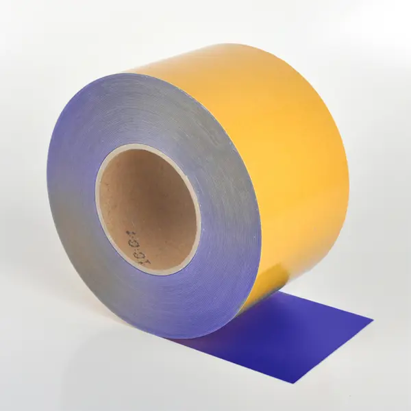 Univerzální podlahová páska WT-5125 – PVC, fialová, 100 mm × 25 m