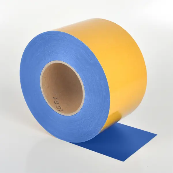 Univerzální podlahová páska WT-5125 – PVC, modrá, 100 mm × 25 m