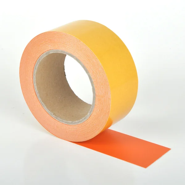 Univerzální podlahová páska WT-5125 – PVC, oranžová, 50 mm × 10 m