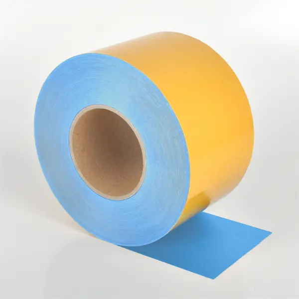 Univerzální podlahová páska WT-5125 – PVC, světle modrá, 100 mm × 25 m