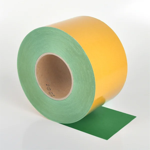 Univerzální podlahová páska WT-5125 – PVC, světle zelená, 100 mm × 25 m