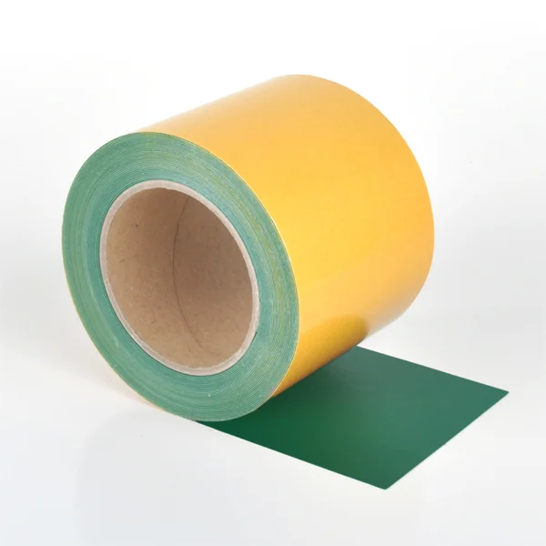 Univerzální podlahová páska WT-5125 – PVC, zelená, 100 mm × 10 m