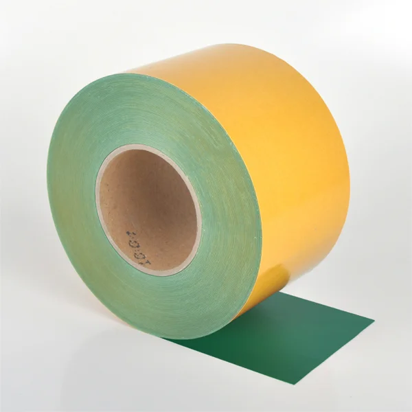 Univerzální podlahová páska WT-5125 – PVC, zelená, 100 mm × 25 m