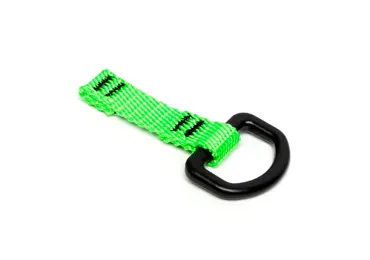 Upevňovací kroužek NLG D Ring na nářadí, nevodivý – nylon, zelená