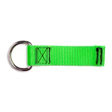 Upevňovací kroužek NLG D Ring na nářadí, velký – kov, zelená