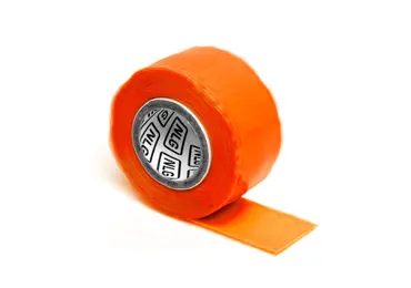 Upevňovací páska NLG s nosností 5 kg – skleněné vlákno, oranžová, 2800×25 mm