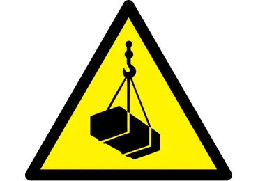 Varovné značení – polykarbonát , Varování před pohyblivým nákladem,