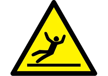 Varovné značení – Riziko uklouznutí