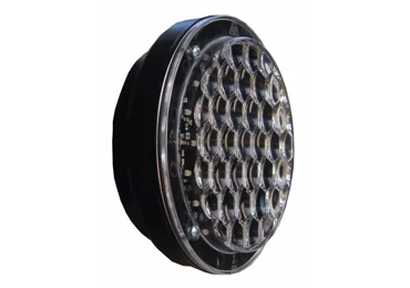 Výstražné světlo na dopravní kužely a plastové zábrany LED100, L2H, pr. 100 mm
