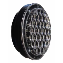 Výstražné světlo na dopravní kužely a plastové zábrany LED100, L2H, pr. 100 mm, Master/M