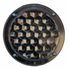 Výstražné světlo na dopravní kužely a plastové zábrany LED100, L2H, pr. 100 mm, Slave/S