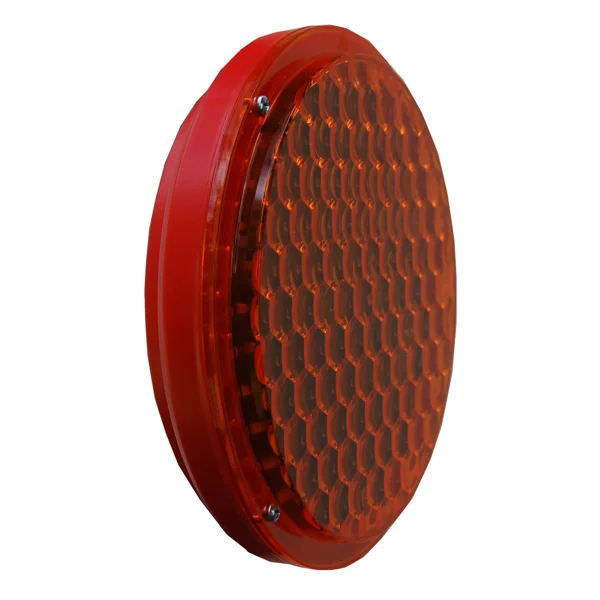 Výstražné světlo na dopravní kužely a plastové zábrany LED200, L8H, pr. 200 mm, Master/M